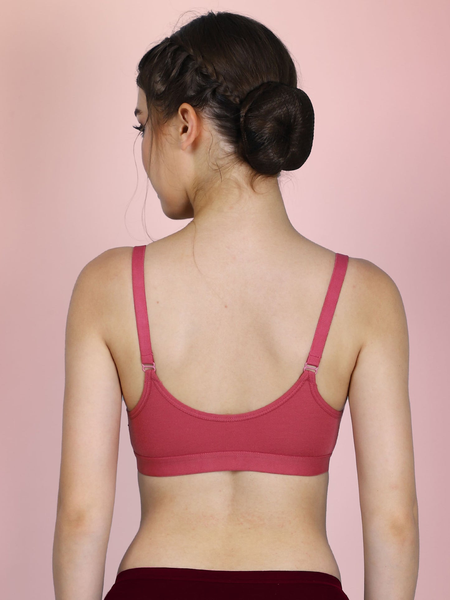 Cotton Front Open Bra for Women Daily Use | Non-Padded | Non-Wired | Sweat Absorbent Seamless Bra | Full Coverage Regular Wear