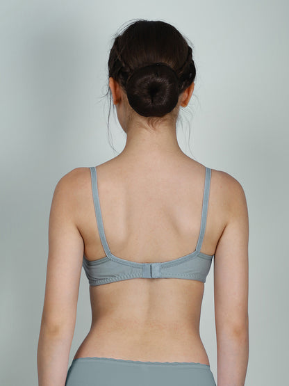 Cotton Bra for Women | Non-Padded Non-Wired | Full Coverage | Adjustable Straps | Back Closure | Adjustable Straps | Daily Wear Comfortable Bra | Pack of 1