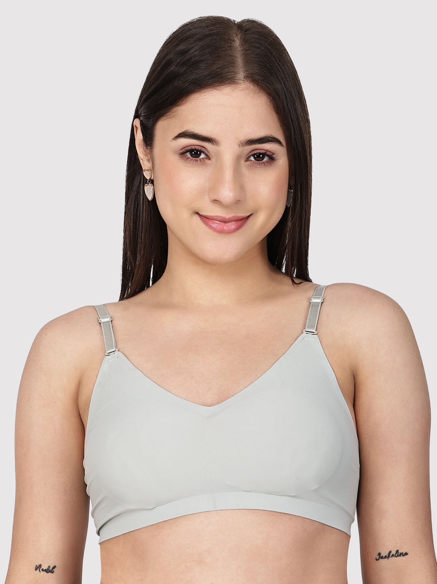 Non-Wired Padded Seamless Bonded Full Coverage T-Shirt Bra In
