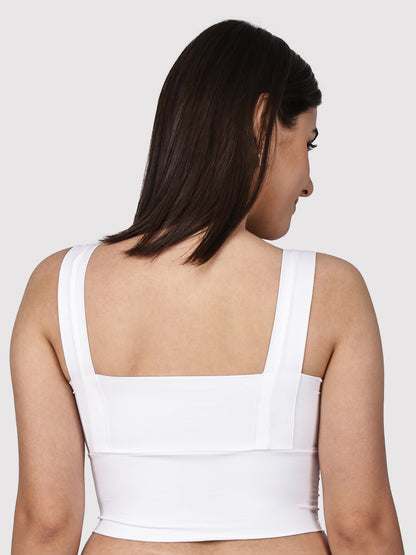 Seamless Longline Bralette – Powder Blue