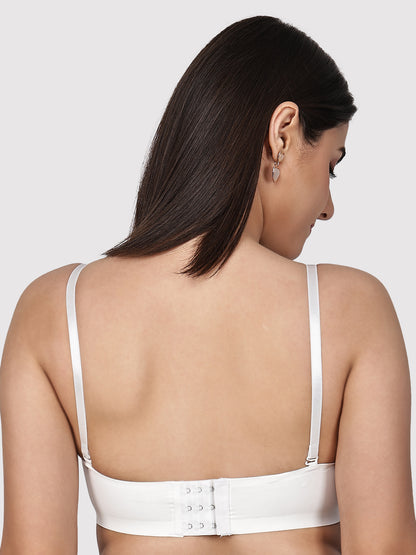 Non-Wired Padded Seamless Bonded Full Coverage T-Shirt Bra In