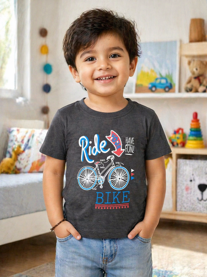 Ride Bike Kids Tee