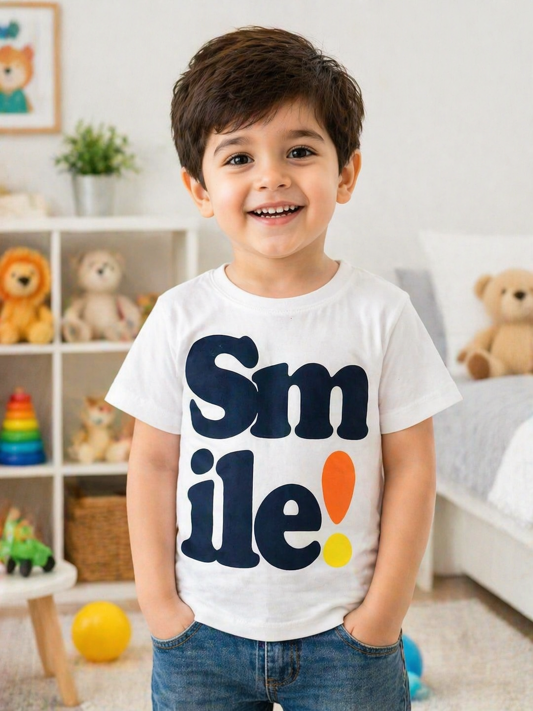 White Smile Kids Tee