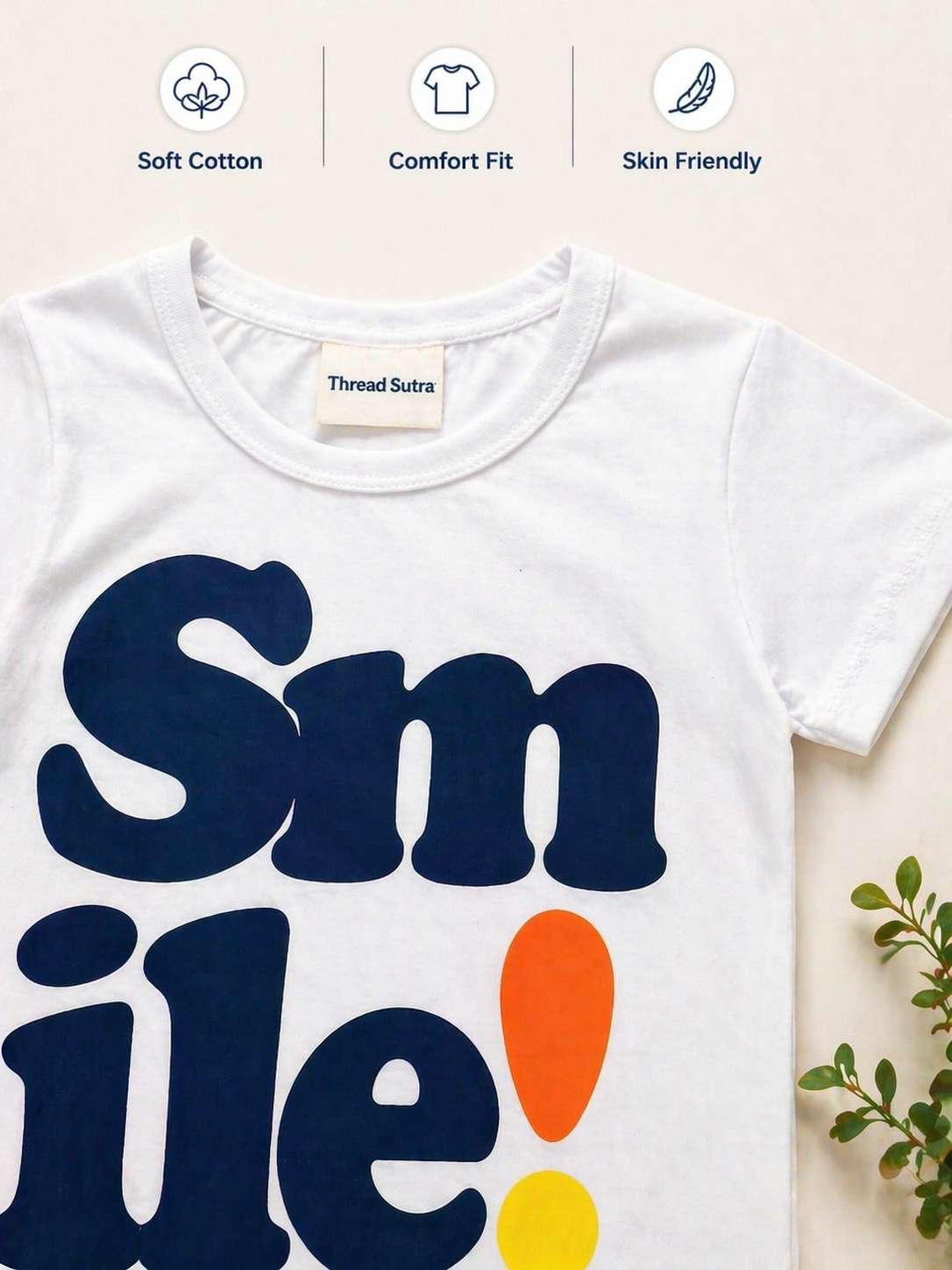 White Smile Kids Tee