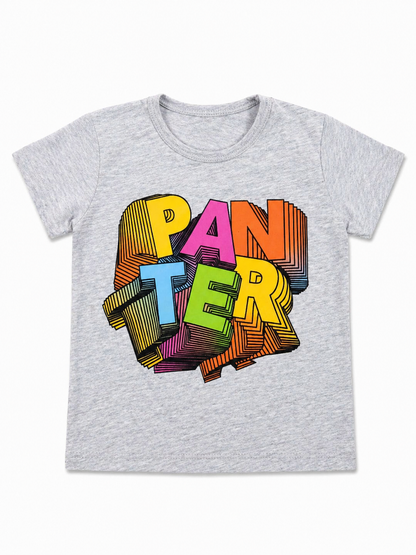 Panther Print Kids Tee