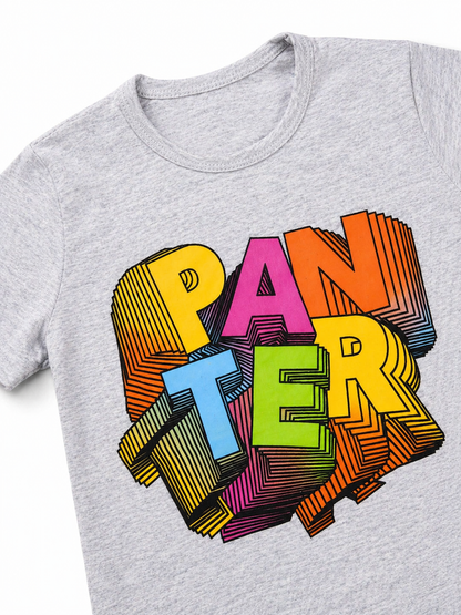 Panther Print Kids Tee