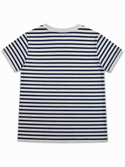 Game On Striped Kids Tee