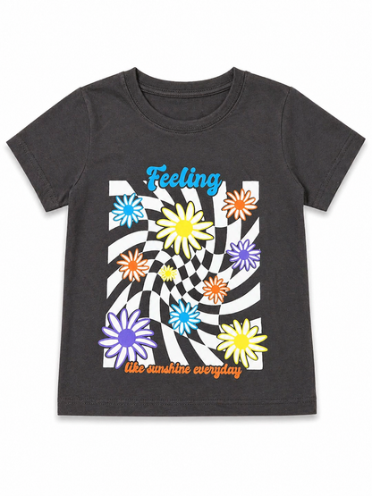 Feeling Print Kids Tee