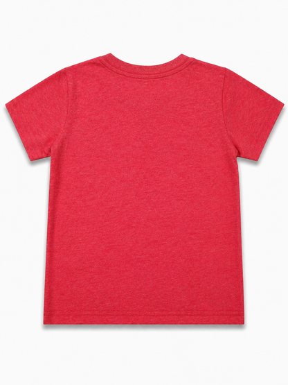 Red 4 Car Kids Tee
