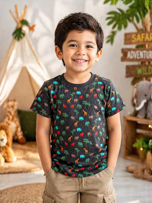 Animals Graphic Kids Tee