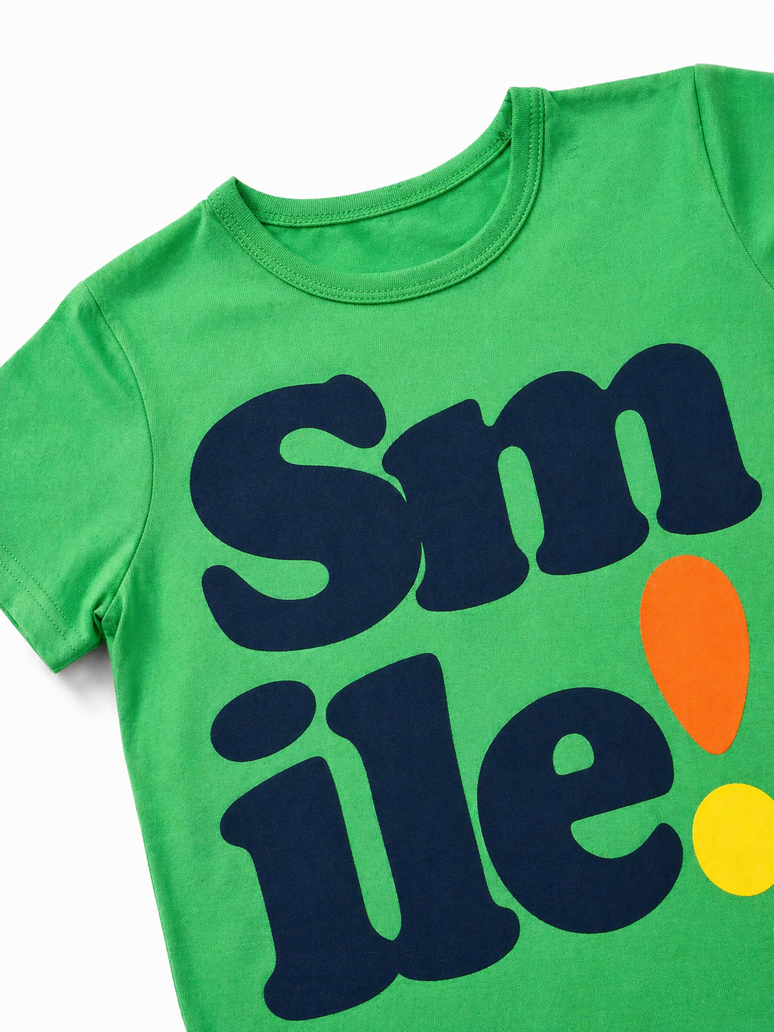 Green Smile Kids Tee