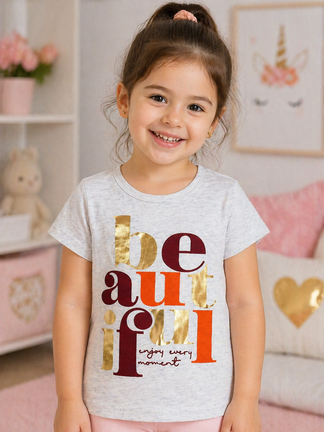 Beautiful Print Kids Tee
