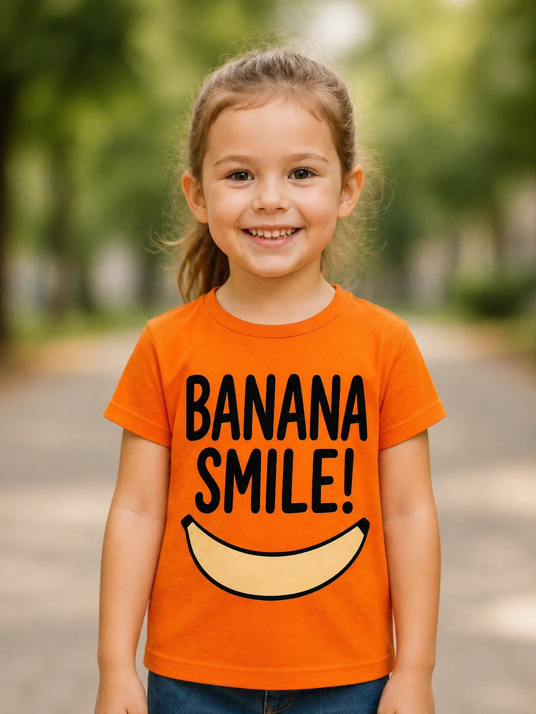 Banana Graphic Kids Tee