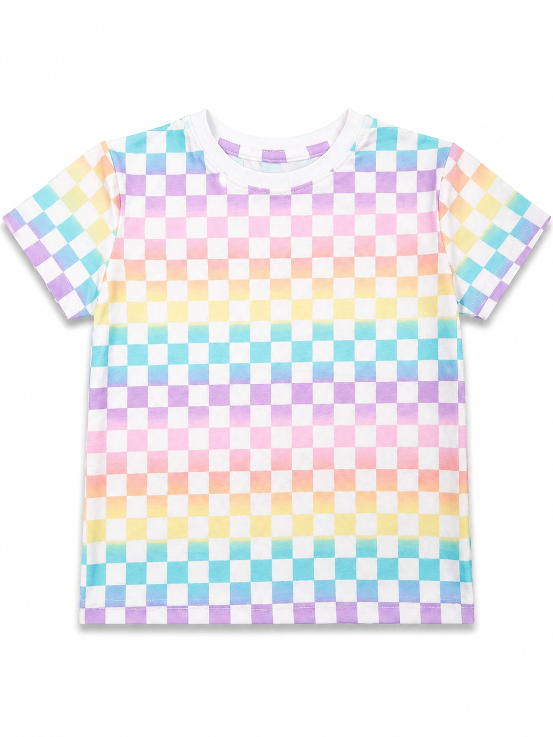 Rainbow Print Kids Tee