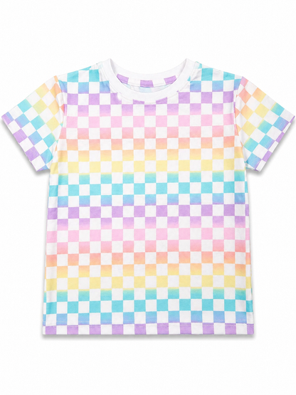 Rainbow Print Kids Tee