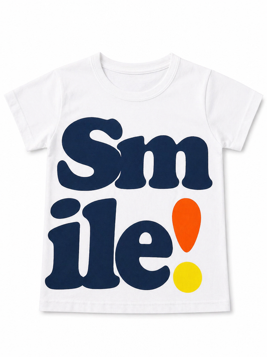 White Smile Kids Tee