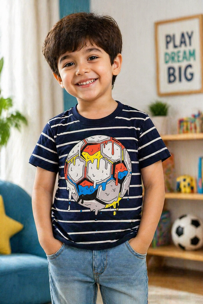 Football Graphic Kids Tee