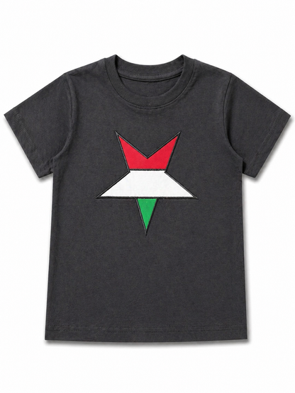 Star Print Kids Tee