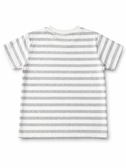 White 4 Car Kids Tee