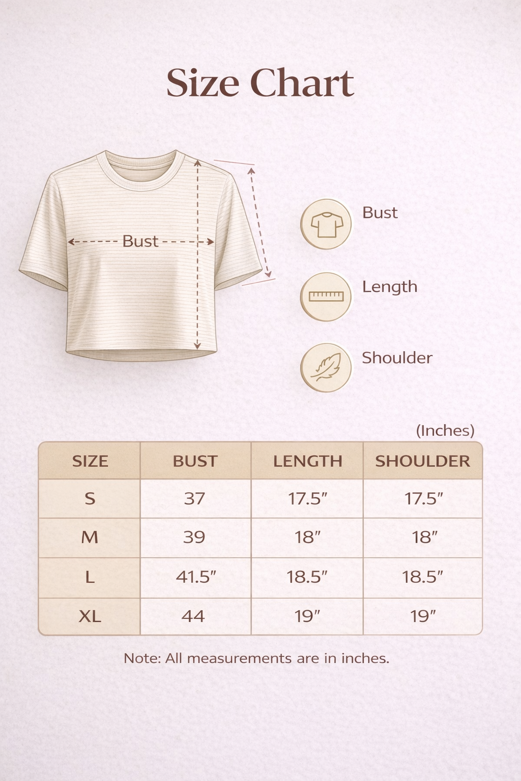 Thread Sutra Casual Striped Crop T-Shirt for Women | Sleeveless, Relaxed Boxy Fit